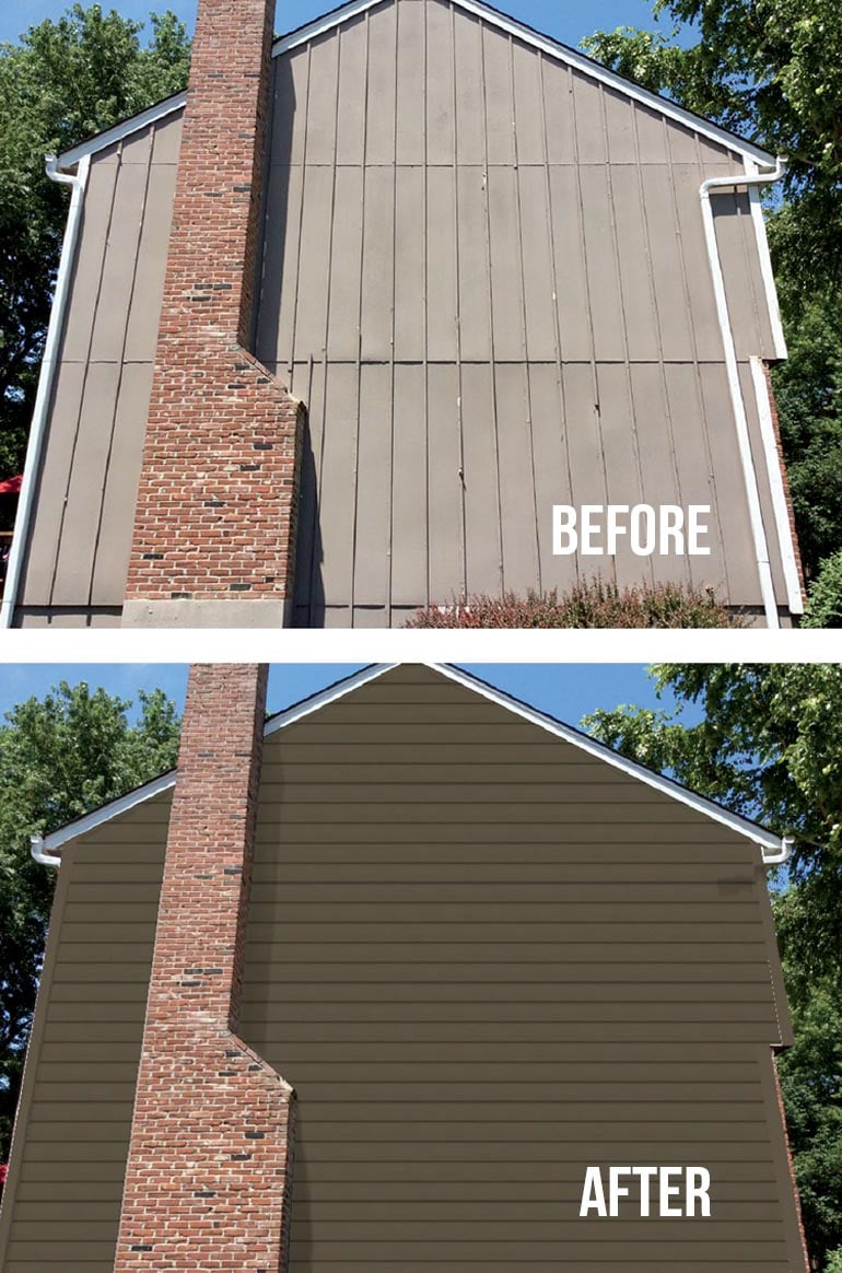 Preview New Siding