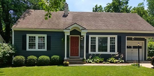 ranch house siding colors