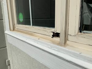 The seal around your window is broken 2