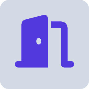 Front Door Transformation Icon