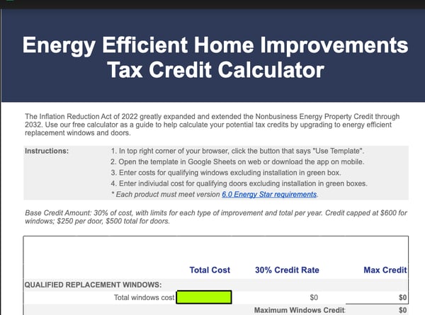Tax Credit Calculator Image