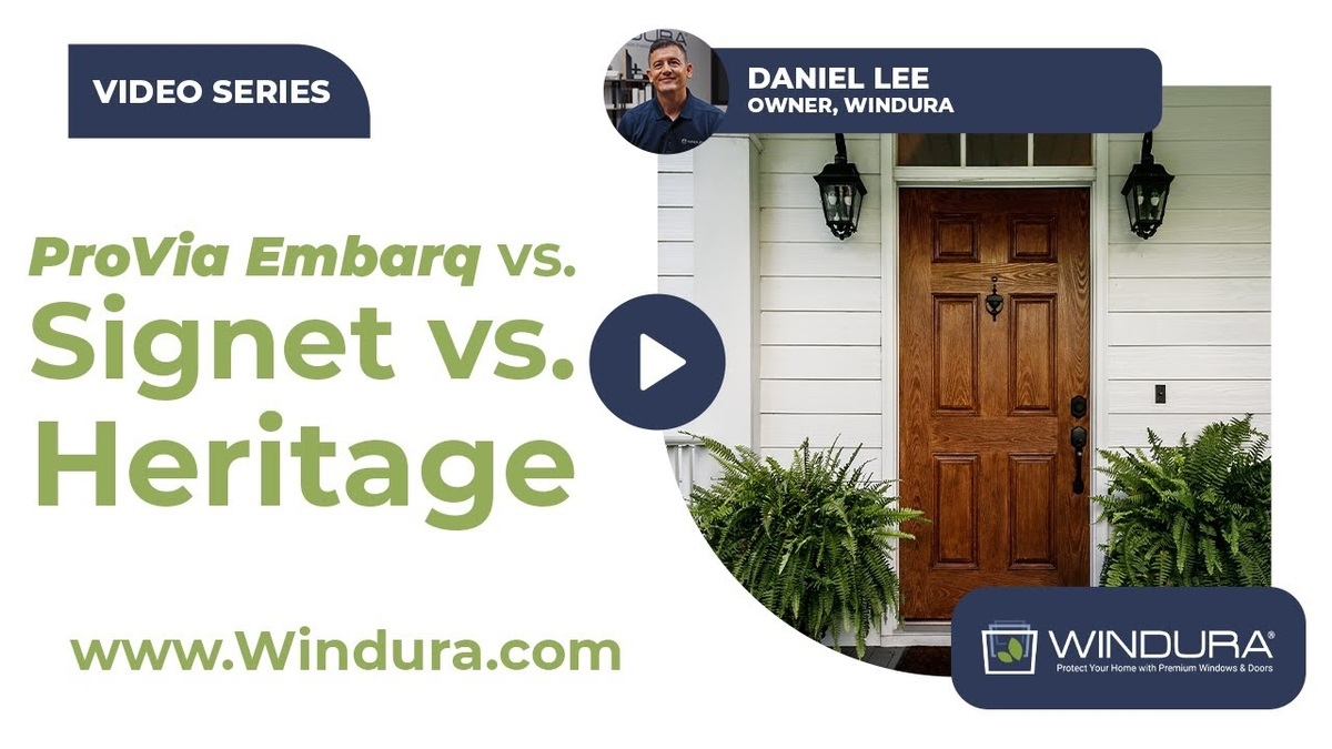 ProVia Embarq vs. Signet vs. Heritage: Which Fiberglass Door Should You Choose?