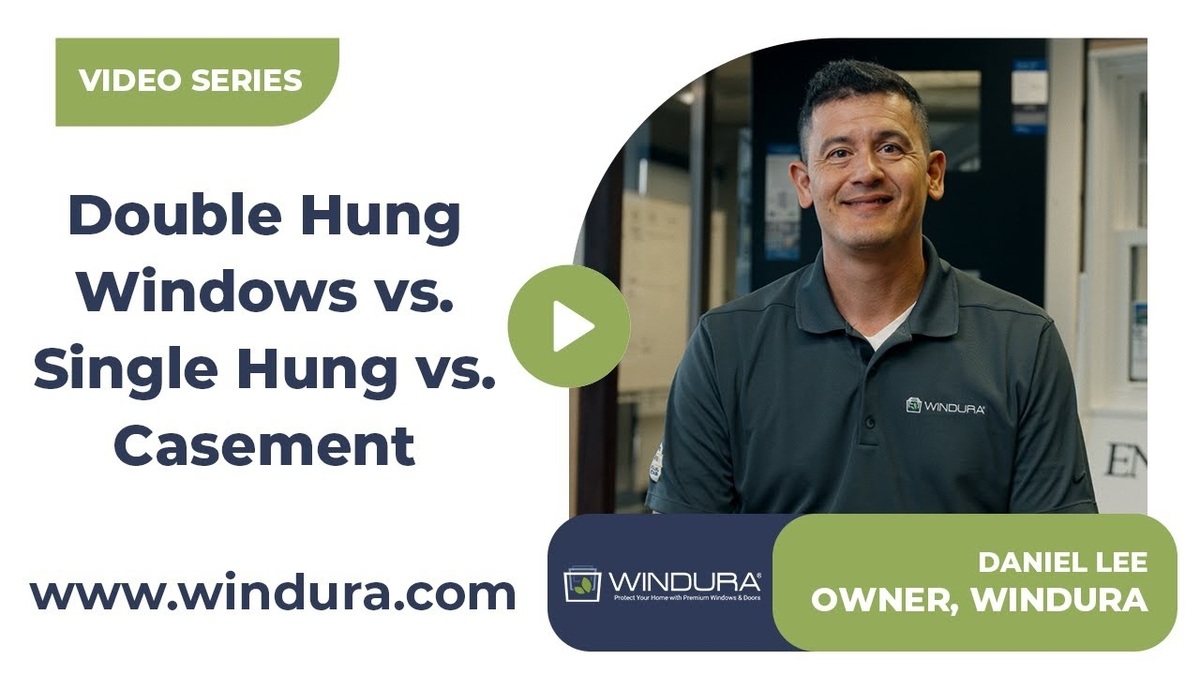 Double Hung Windows vs. Single Hung vs. Casement