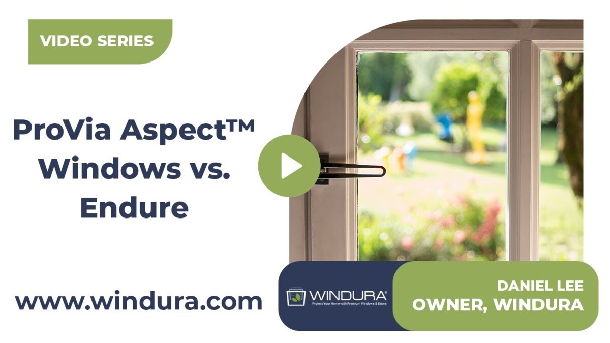 ProVia Aspect™ Windows vs. Endure: Which Should You Choose?
