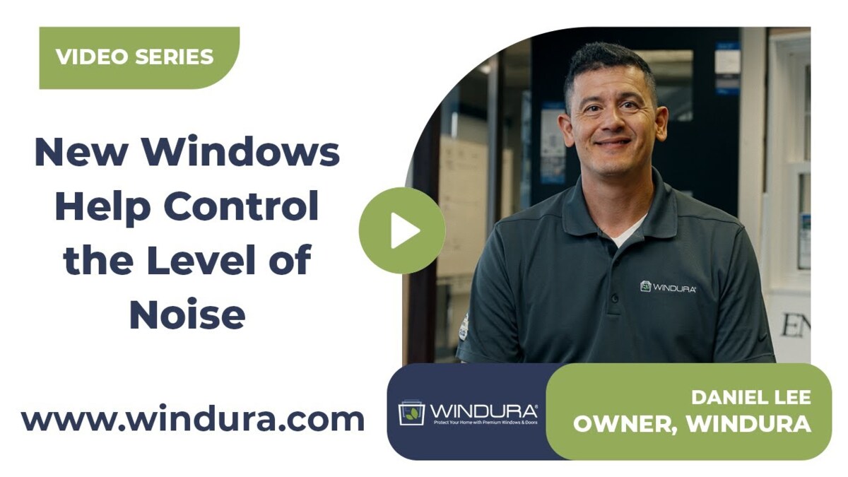 How New Windows Help Control the Level of Noise in Your Home